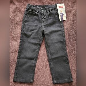 Wrangler Black Denim Jeans 4T - New